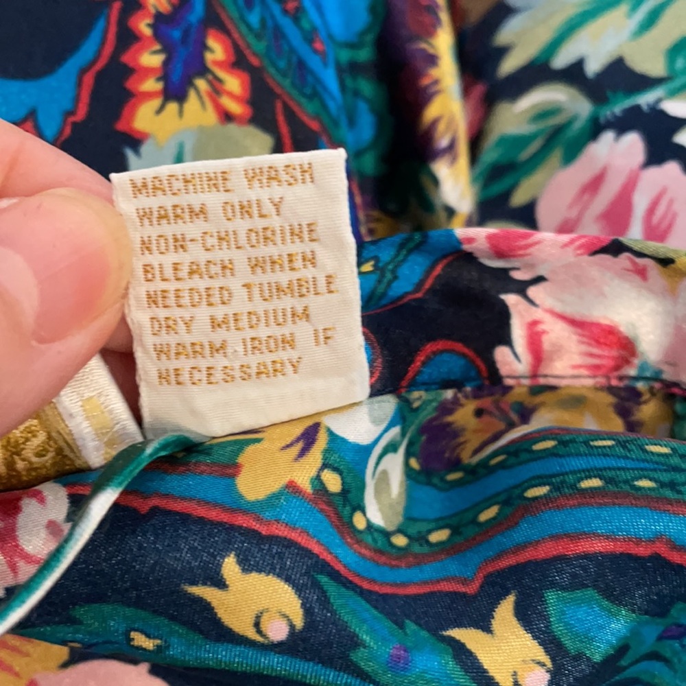 Victoria's Secret kimono wrap dress vintage boho - Picture 10 of 10